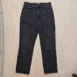 Madewell Perfect Vintage Crop Jeans- size 27